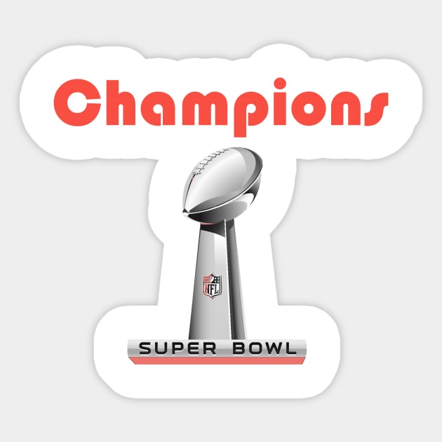 Super Bowl 50 T-Shirt Sticker by GOCreate